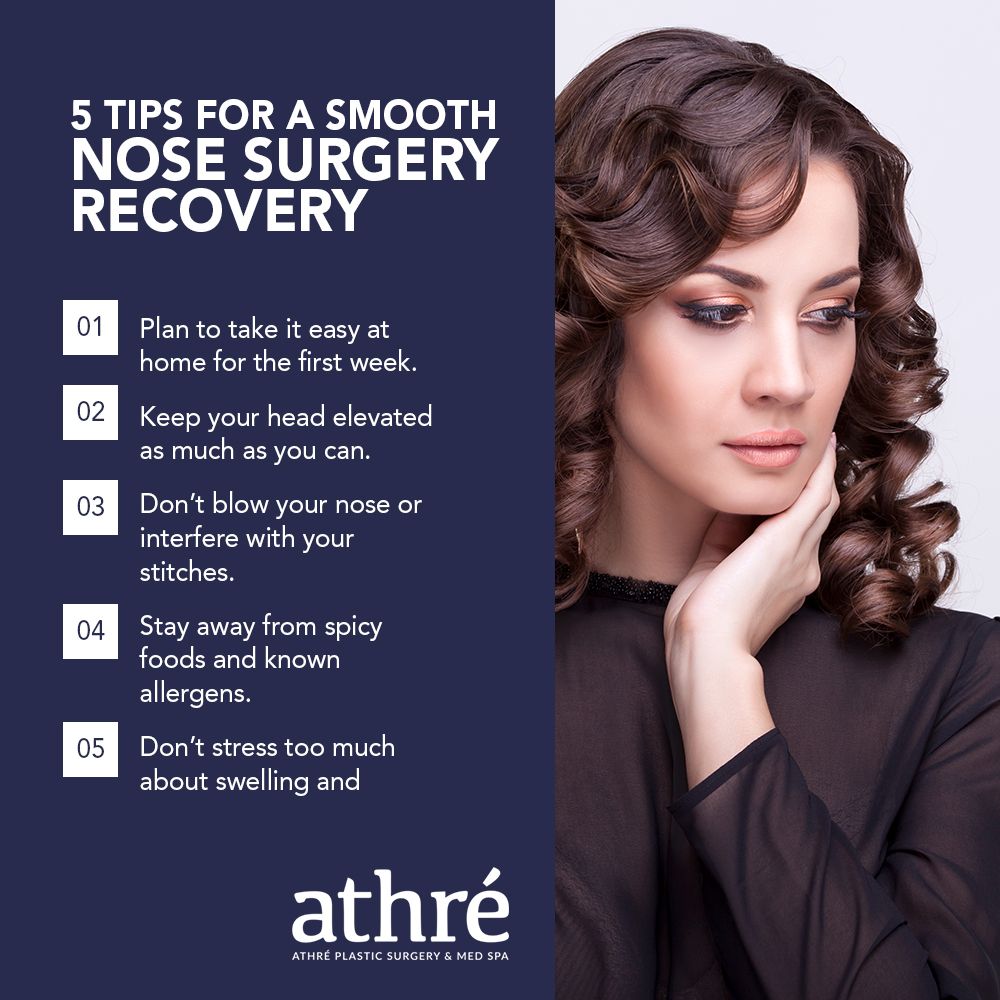 5 Tips for a Smooth Nose Surgery Recovery
